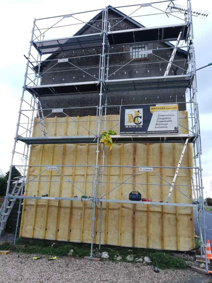 Travaux d’isolation extérieure Normandie